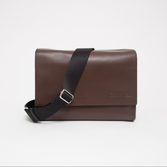 Leather messenger bag - Picture 1 of 4